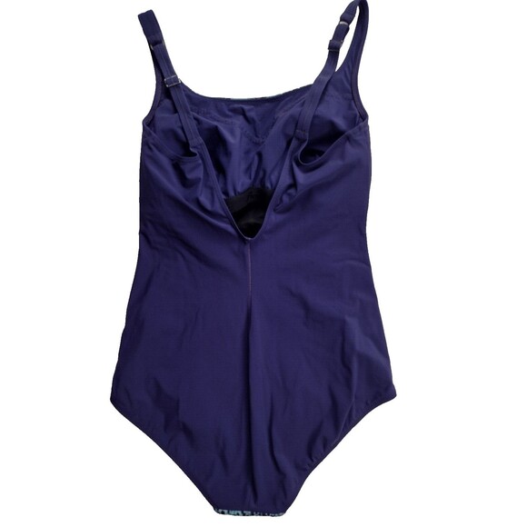 ANITA CARE Peacock Fever Albina Prosthetic One Piece Swimsuit US Size Medium - Picture 3 of 12